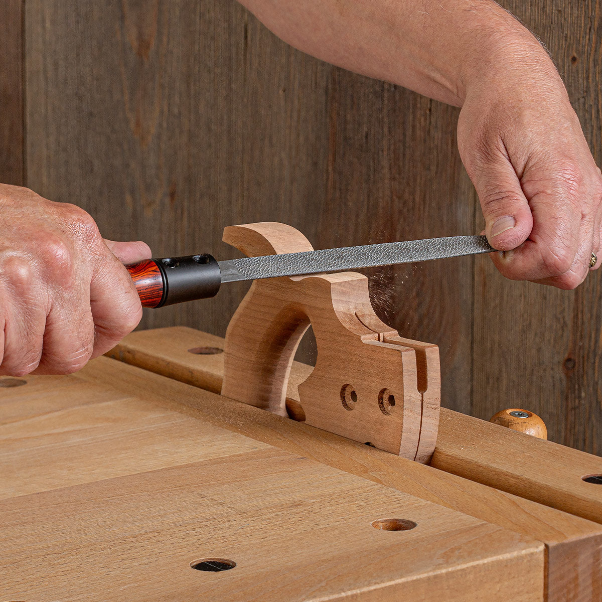 Limited-Run Liogier Hand-Stitched Rasps with Custom Cocobolo Handles