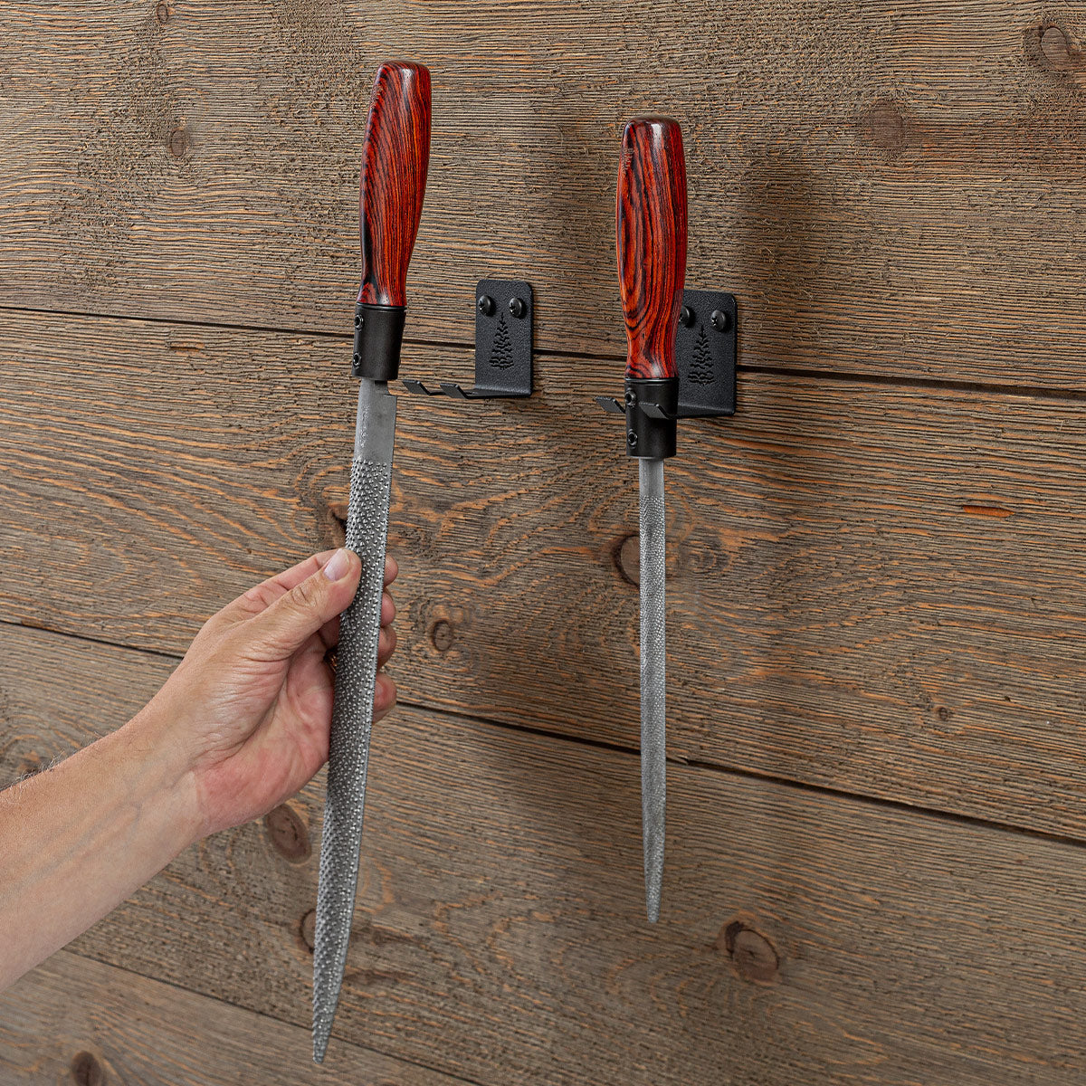 Limited-Run Liogier Hand-Stitched Rasps with Custom Cocobolo Handles