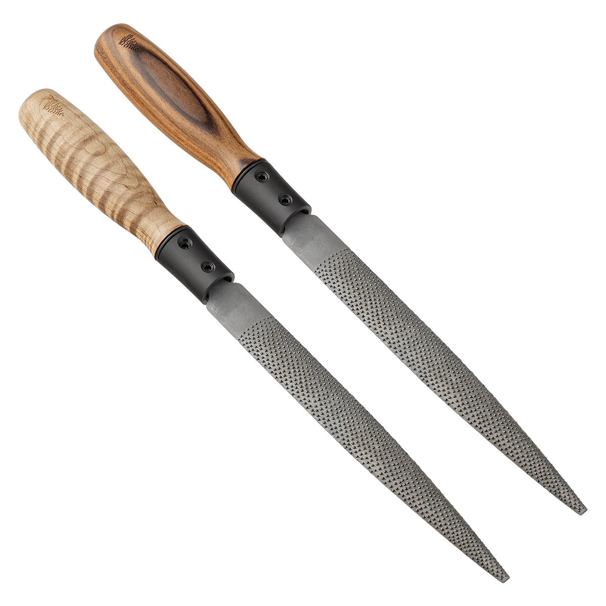 Hand Stitched Woodworking Rasps | Blue Spruce & Logier