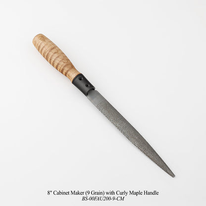 Hand Stitched Woodworking Rasps | Blue Spruce & Logier