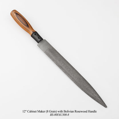 Hand Stitched Woodworking Rasps | Blue Spruce & Logier