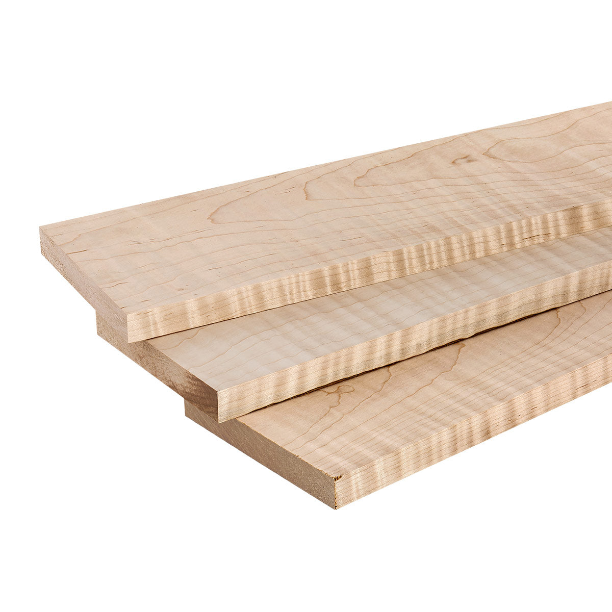 Curly Soft Maple S4S Dimensioned Lumber