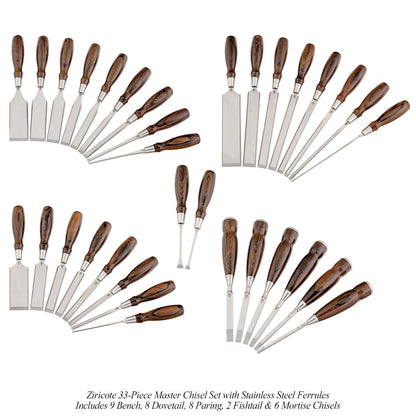 Limited-Run Ziricote Chisel Sets