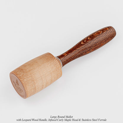 Small-Batch Run Leopard Wood Chisel Sets & Mallets