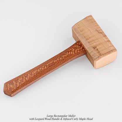 Small-Batch Run Leopard Wood Chisel Sets & Mallets