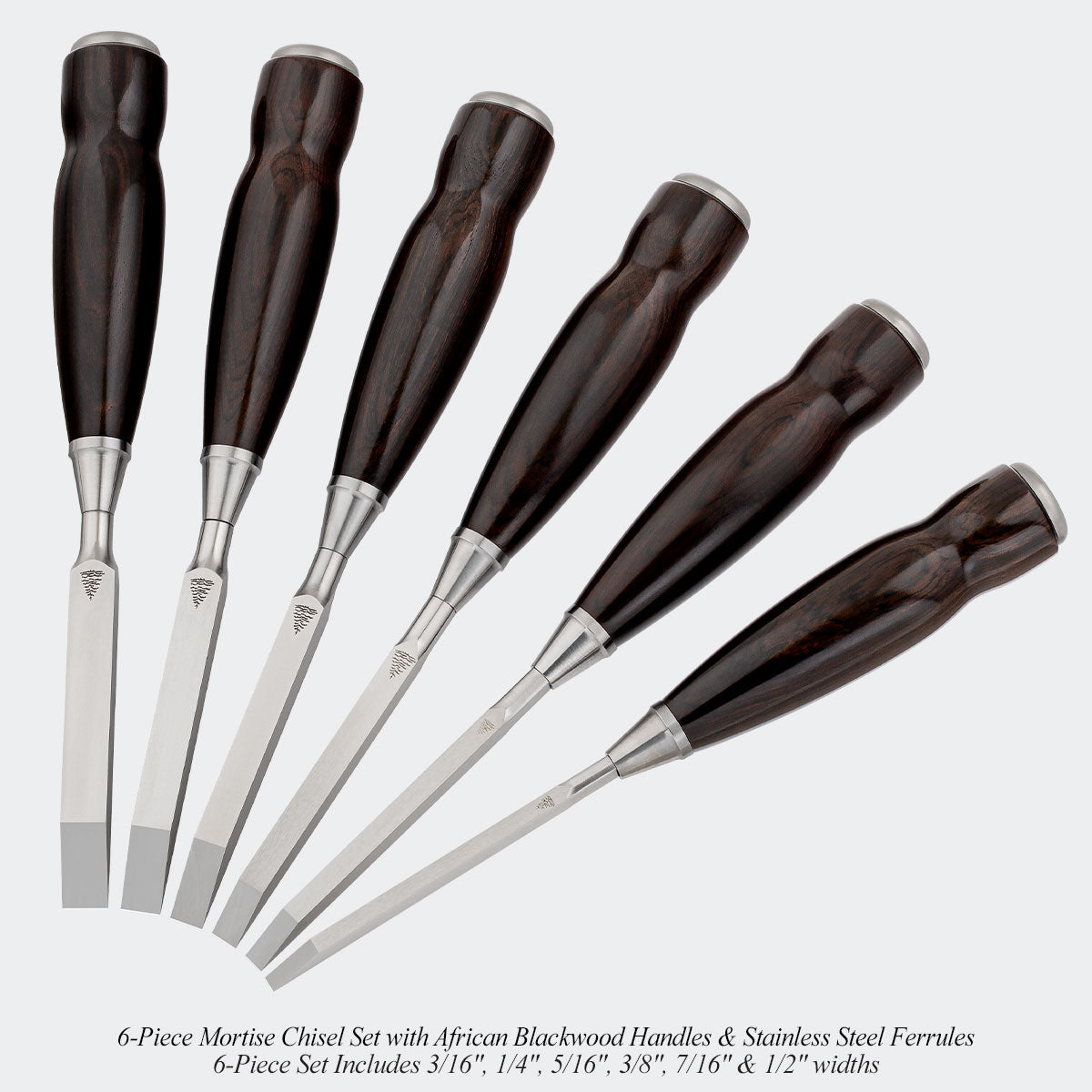 Limited Small-Batch African Blackwood Chisel Sets