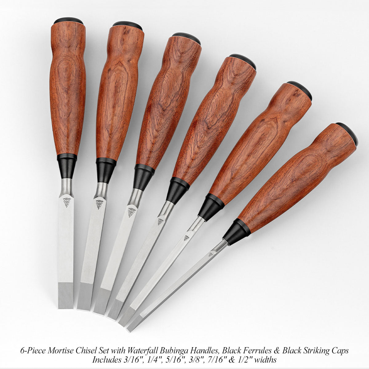 Limited-Run Waterfall Bubinga Mallets & Chisel Sets