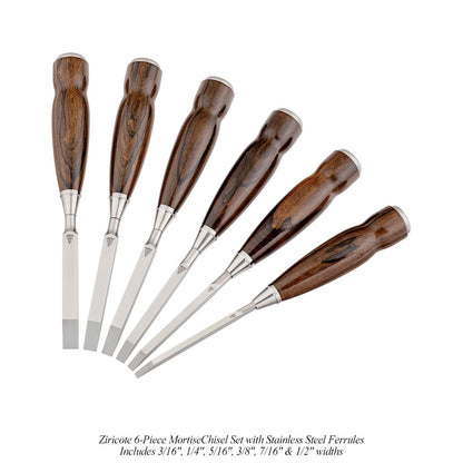 Limited-Run Ziricote Chisel Sets