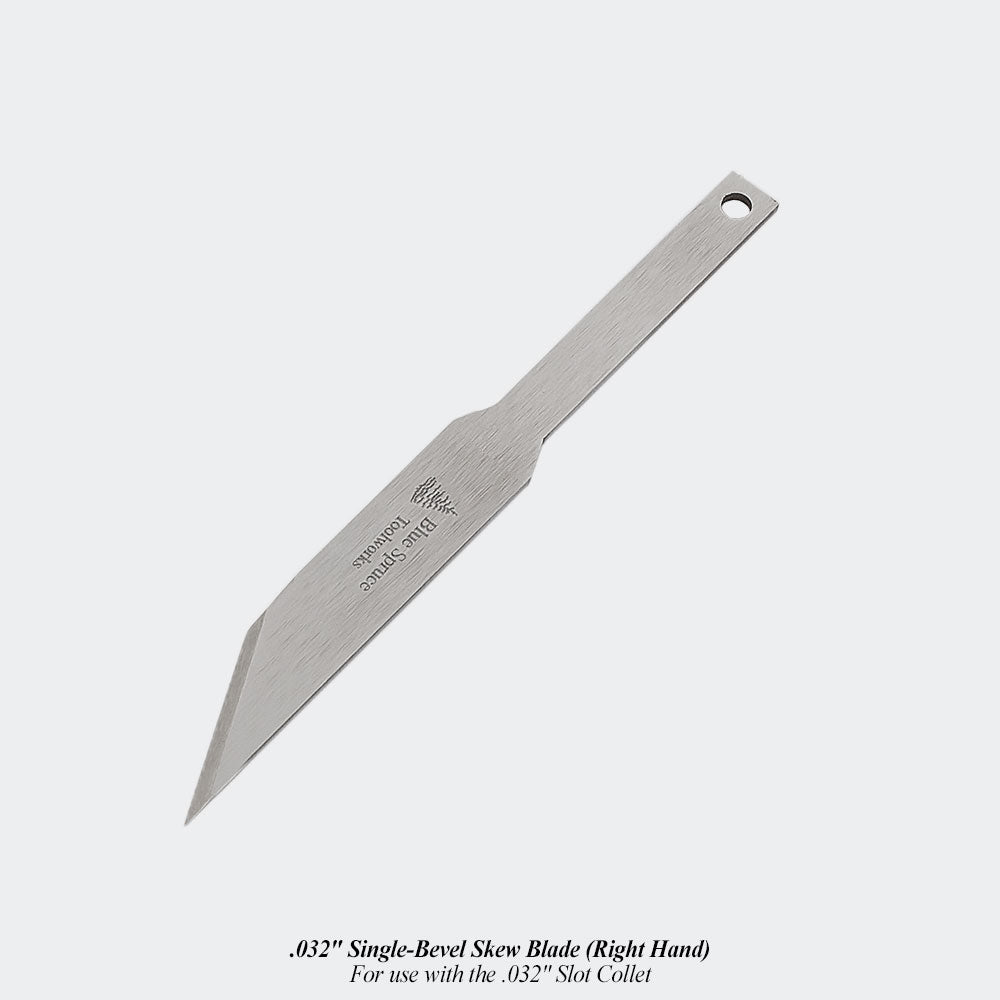 single bevel skey blade right hand .032