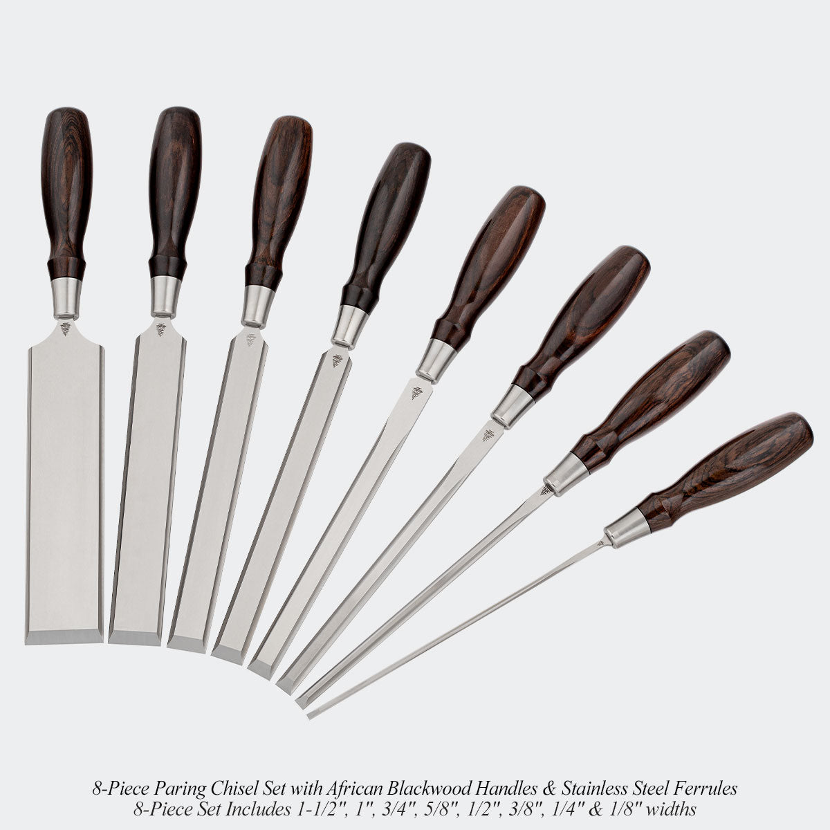 Limited Small-Batch African Blackwood Chisel Sets