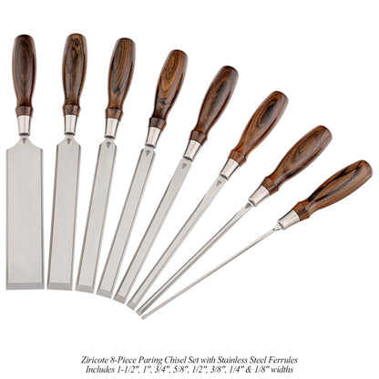Limited-Run Ziricote Chisel Sets