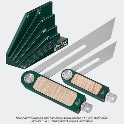 Sliding Bevel Gauge & Bevel Block