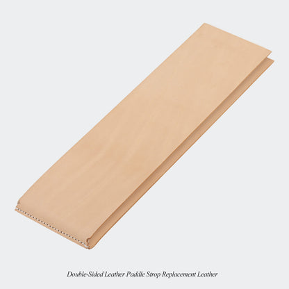 Double-Sided Leather Paddle Strop