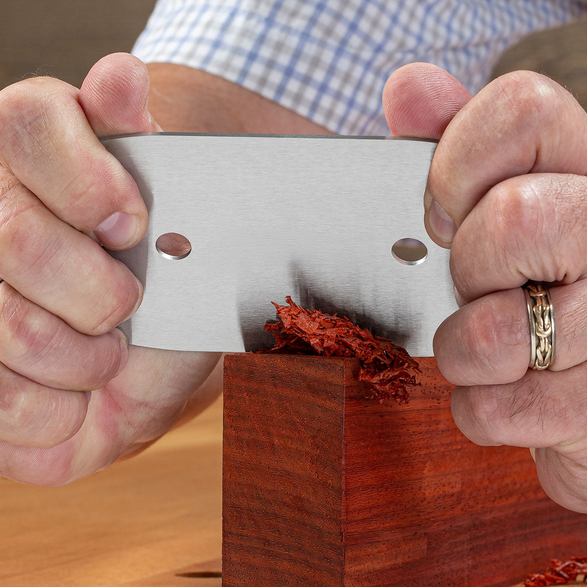 Straight Curved Card Scraper