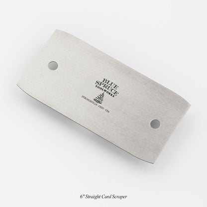 6 inch straight card scraper