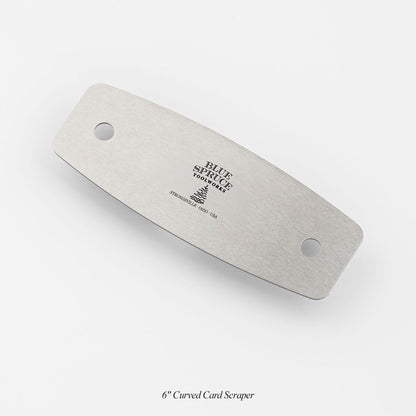 6 inch curved card scraper