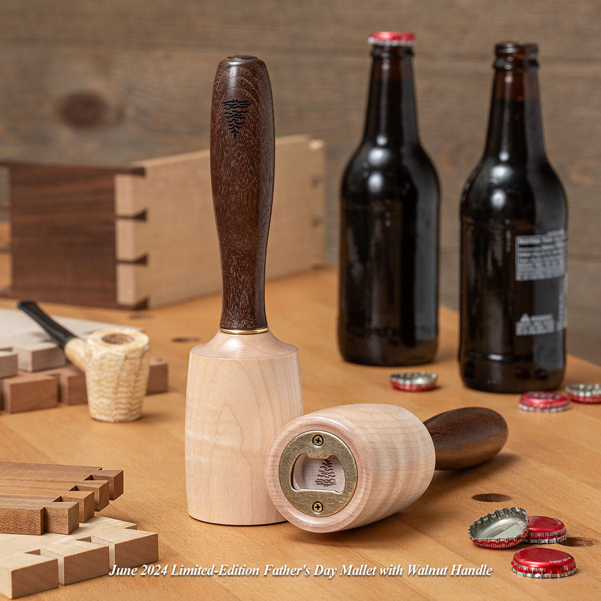 June 2024 Limited-Edition Father's Day Mallet with Walnut Handle