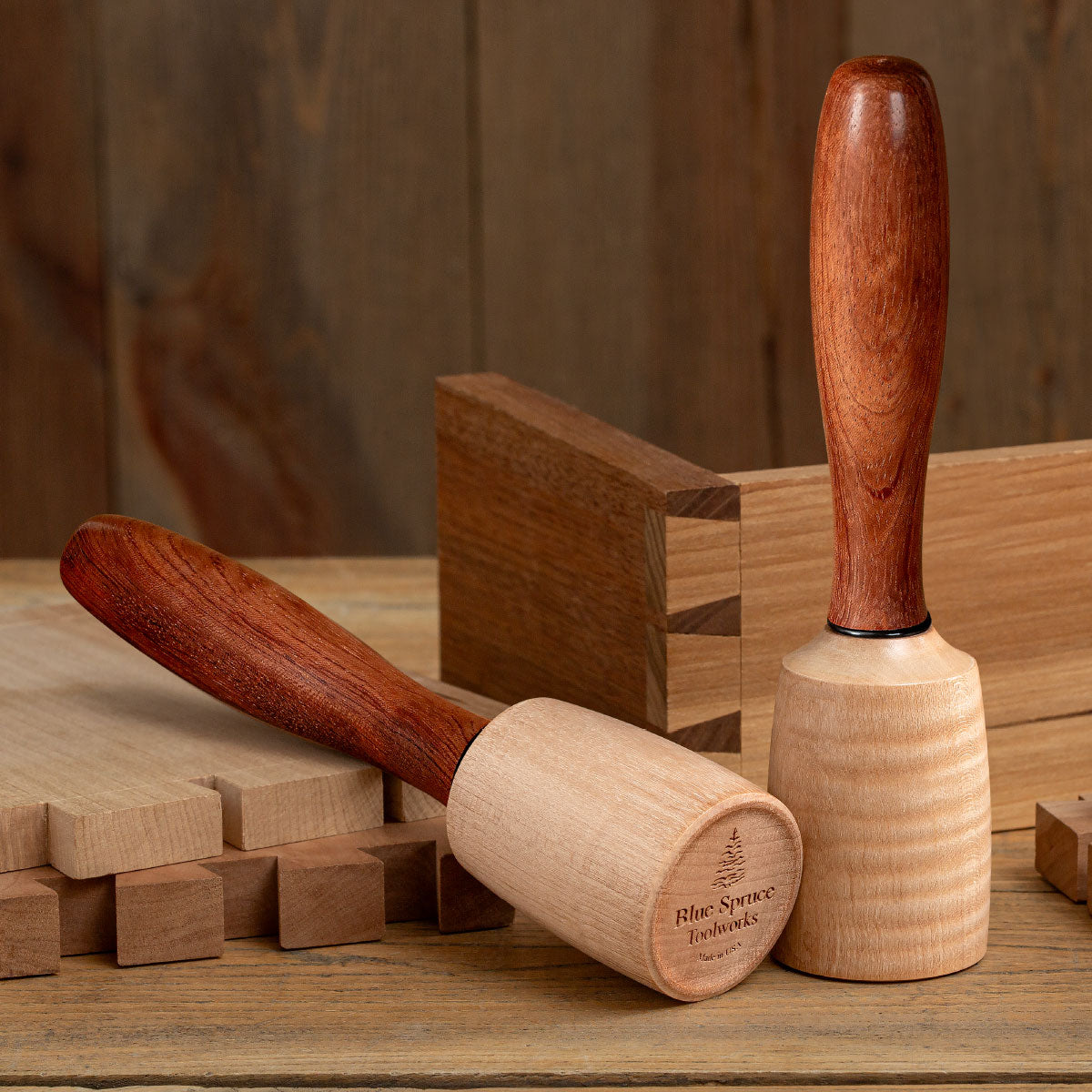 Limited-Run Waterfall Bubinga Mallets & Chisel Sets