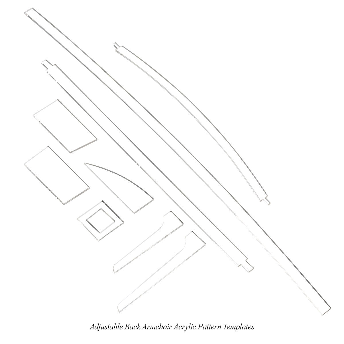 Supplemental pattern templates are available to purchase.