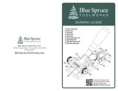 BLUE SPRUCE HONING GUIDE INSTRUCTION MANUAL