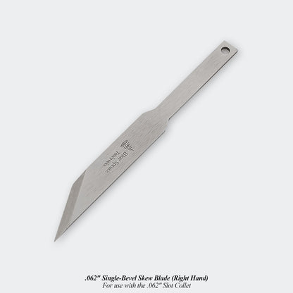 marking tool - blades right hand .062 single bevel skew
