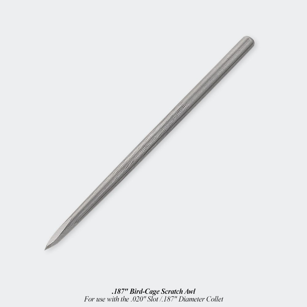 scratch awl .187 inch bird cage scratch awl