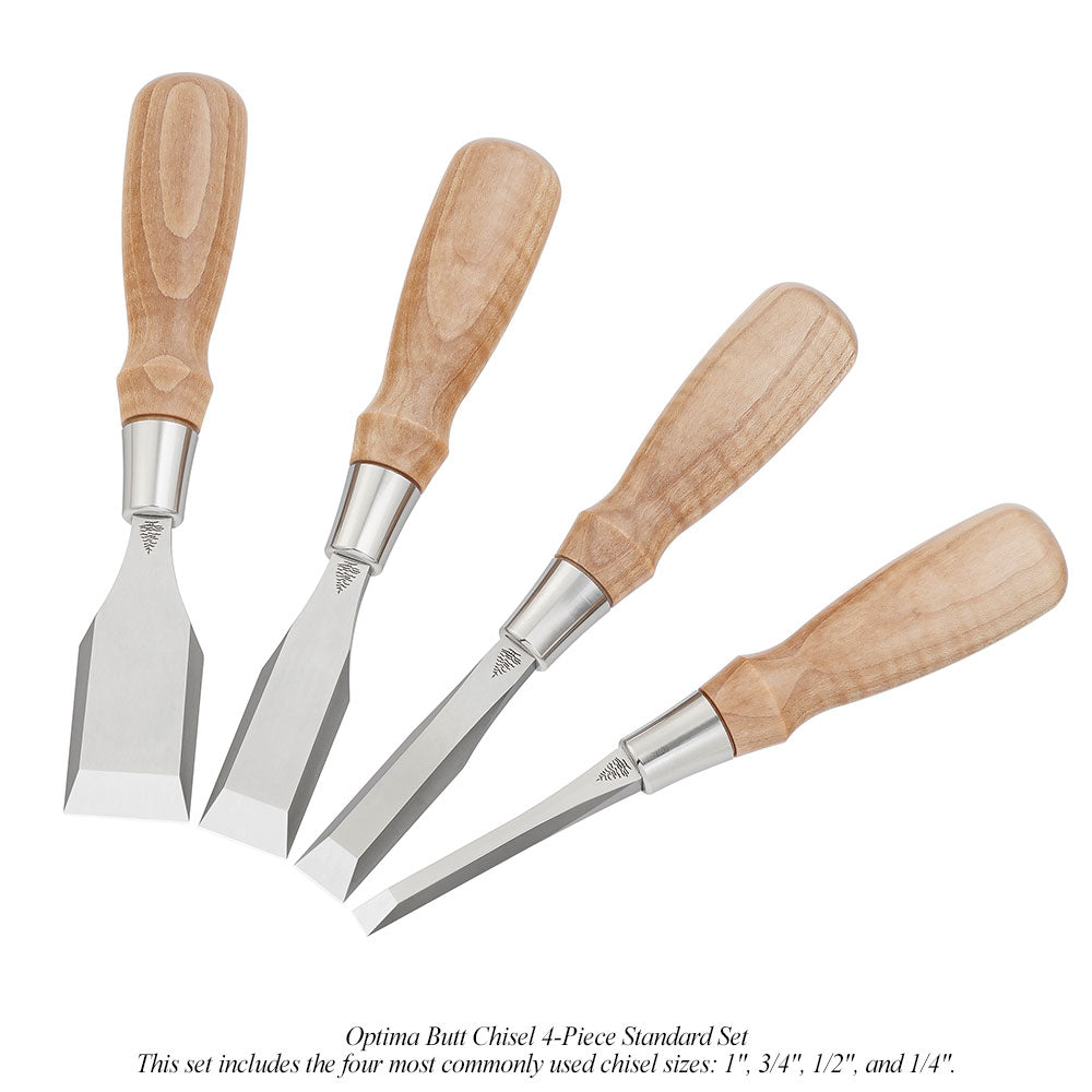 Optima Dovetail Chisel Sets - Blue Spruce Toolworks