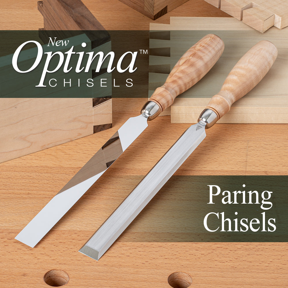 Optima Paring Chisels from Blue Spruce Toolworks